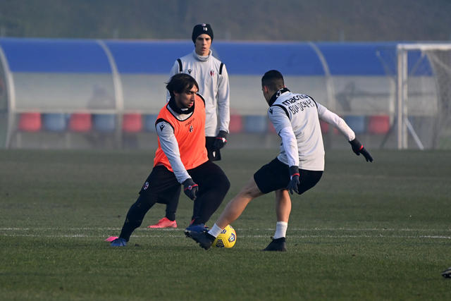La Primavera del Bologna si prepara alla gara di domani pomeriggio (Foto: Bologna FC)