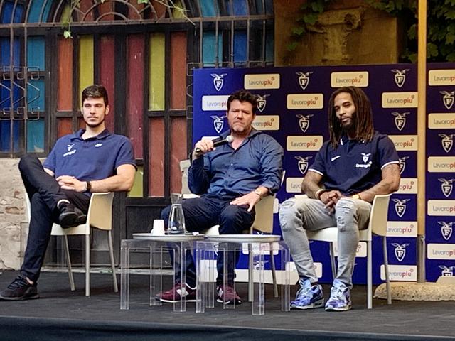 Presentazione Ethan Happ e Adrian Banks (Foto Bologna Sport News)